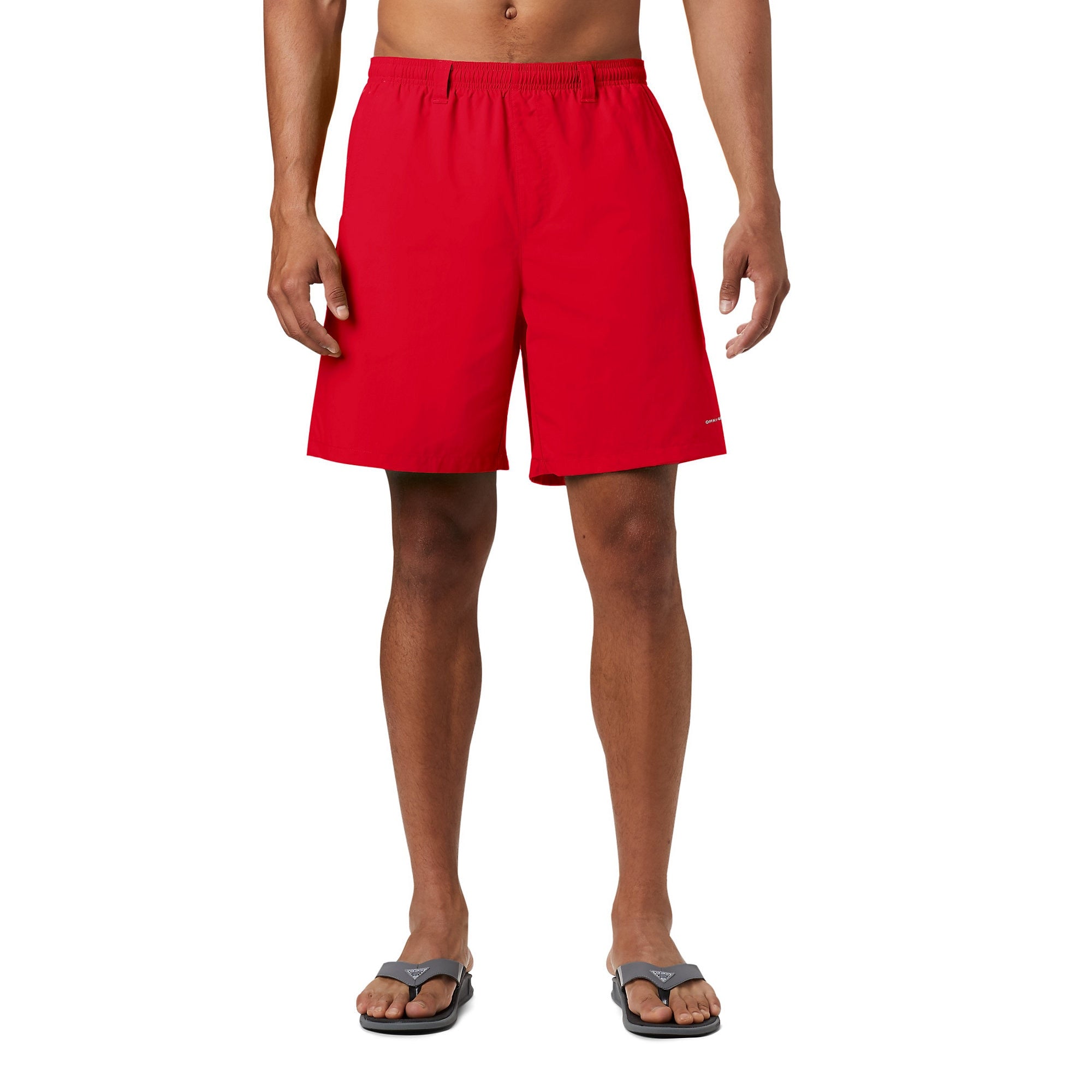 Columbia Mens Regular fit Swimwear XXL / 6 Red Solid Quick Dry
