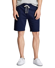 Polo Ralph Lauren Men's 9.5 Cotton Blend Fleece Shorts Cruise Navy Blue Large