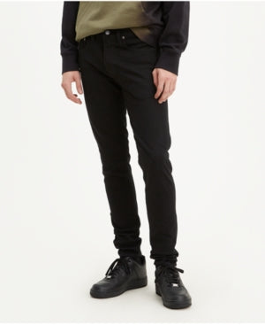 Levi's Mens Skinny Taper Jeans Black 34 x 34