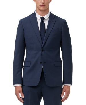 Ax Armani Exchange Mens Modern fit Suit Jacket Blazer 38 L Blue Solid –  Bristol Apparel Co