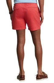 Polo Ralph Lauren Mens 6" Prepster Shorts Starboard Red Small Drawstring