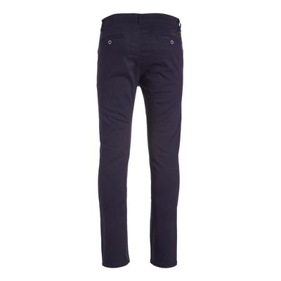 Galaxy By Harvic Mens Slim Fit fit Chinos Pants 30 / 30 Navy Blue Solid