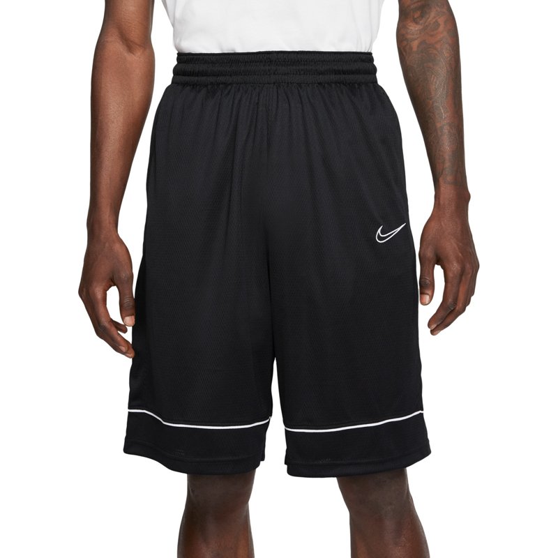 Nike Fastbreak Dri-FIT Basketball Shorts Black White Small