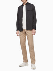 Calvin Klein Mens Slim fit Chinos Pants 30 / 32 Beige Solid Stretch