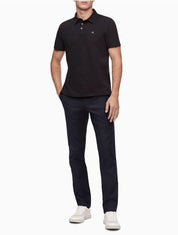 Calvin Klein Mens Slim fit Chinos Pants 34 / 34 Navy Blue Solid