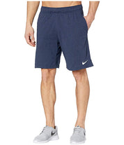 Nike Men's Dri FIT Training Shorts Obsidian Heather White 2XL