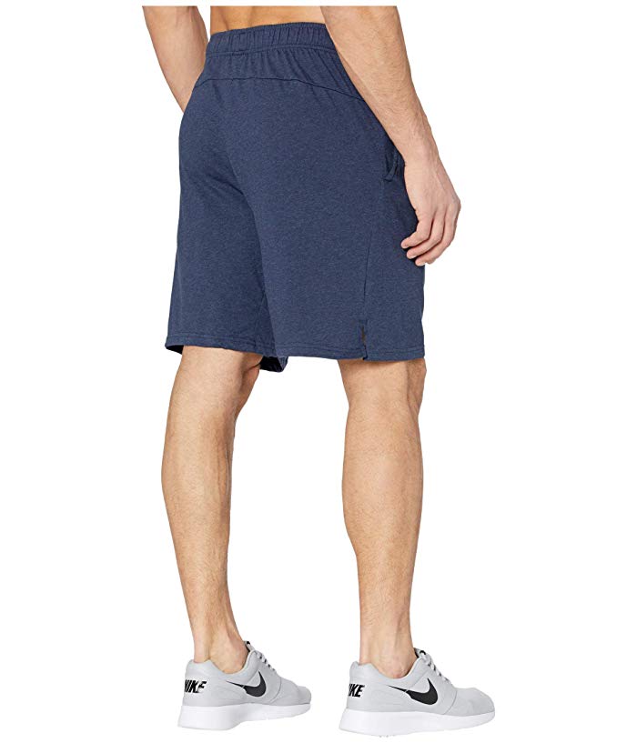 Nike Men's Dri FIT Training Shorts Obsidian Heather White 2XL
