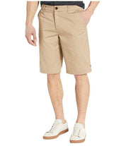 O Neill Mens Redwood 22 Inseam Walking Khaki Shorts Beige 28