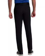 Haggar Mens Straight fit Dress Pants 38 / 30 Dark Grey Solid