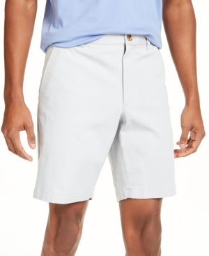 Club Room Men's Regular Fit 7 Ineam 4 Way Stretch Shorts Light Blue  34