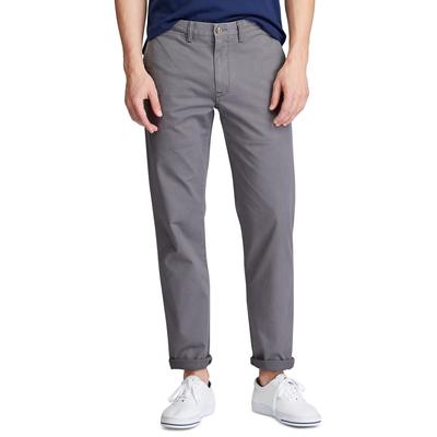 Polo Ralph Lauren Mens Stretch Straight Fit Chino Pants Norfolk Grey 34 x 30