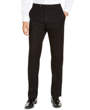 Alfani Mens Classic fit Dress Pants 33 / 32 Black Solid