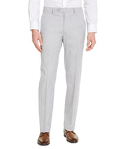 Alfani Mens Slim Fit Stretch Light Grey Dress Pants 38 x 32