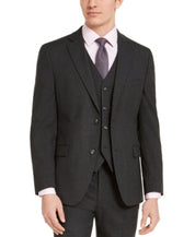 Alfani Men's Slim Fit Stretch Solid Suit Jacket Charcoal 40R