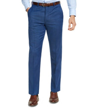Michael Kors Mens Classic fit Dress Pants 38 / 34 Blue Solid Stretch