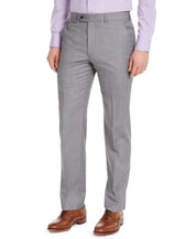 Michael Kors Men's Classic Fit Airsoft Suit Dress Pants Grey Sharkskin  33 x 32