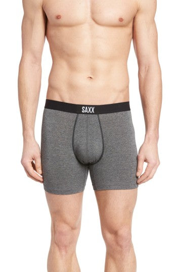 SAXX Vibe Modern Fit Boxer Briefs XL Salt & Pepper
