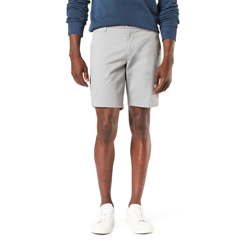 Dockers Mens Ultimate 9.5" Shorts Big and Tall Grey 48