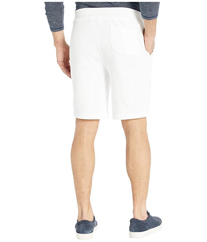 Polo Ralph Lauren Men's Cotton Blend Fleece Shorts White XL