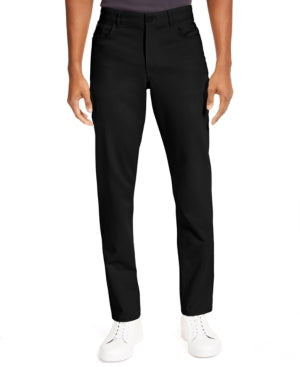 Calvin Klein Mens Move 365 Slim Fit Performance Pants Black 34 x 34