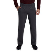 Haggar Mens Active Series Classic Fit Comfort Pants Dark Grey Pants 32 x 30