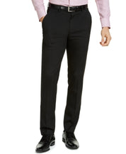 Alfani Mens Slim fit Dress Pants 46 / 32 Black Solid