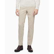Calvin Klein Men's Ck Move 365 Slim Fit Suit Dress Pants Beige 38 x 30