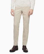 Calvin Klein Mens Slim Fit Performance Stretch Dress Pants Taupe Brown 31 x 32