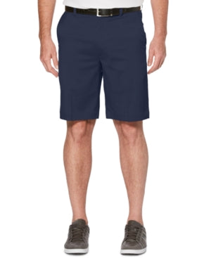 Pga Tour Men's Flat Front Active Waistband Shorts Navy 30