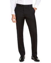 Michael Kors Mens Modern fit Dress Pants 40 / 30 Black Solid Stretch