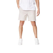 Cotton On Mens Easy Drawsting Shorts Texture Beige Small