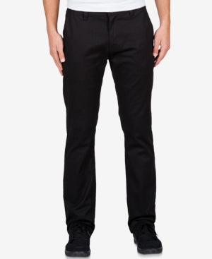 Volcom Men's Fricken' Modern Stretch Casual Pants Black 33"