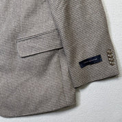 Tommy Hilfiger Mens Modern fit Wool Sport Coat Blazer 44 S Brown Check