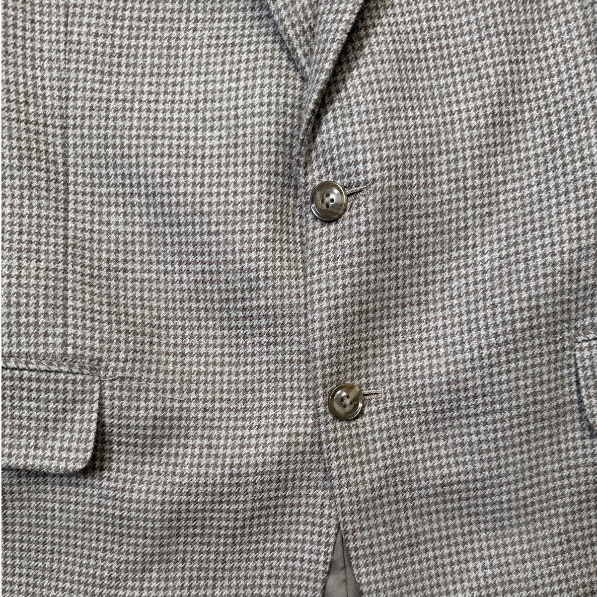 Tommy Hilfiger Mens Modern fit Wool Sport Coat Blazer 44 S Brown Check