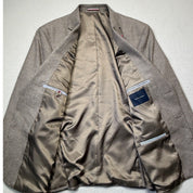 Tommy Hilfiger Mens Modern fit Wool Sport Coat Blazer 44 S Brown Check