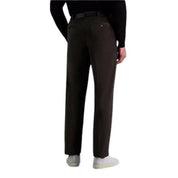 Haggar Mens Classic fit Dress Pants Corduroy 36 / 34 Brown Solid
