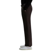 Haggar Mens Classic fit Dress Pants Corduroy 36 / 34 Brown Solid