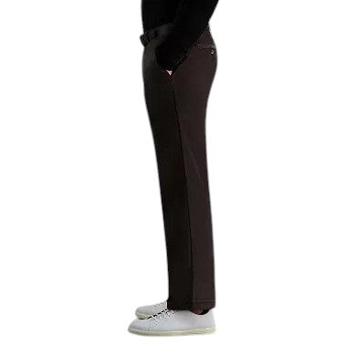 Haggar Mens Classic fit Dress Pants Corduroy 36 / 34 Brown Solid