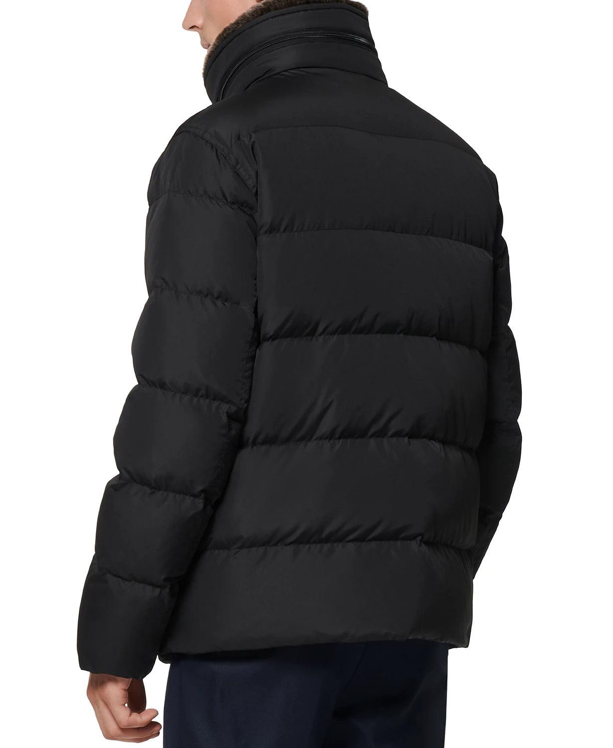 Andrew Marc Men's Horizon Water Resistant Down Jacket Small Black