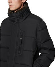 Andrew Marc Men's Horizon Water Resistant Down Jacket Small Black