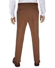 Tommy Hilfiger Men's Modern Fit Th Flex Stretch Brown Pants 36 x 34