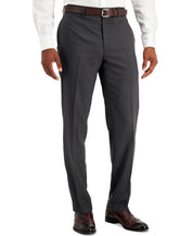 Andrew Marc Mens Slim fit 2 Piece Suit 40 R / 33 Waist Charcoal Grey Stretch