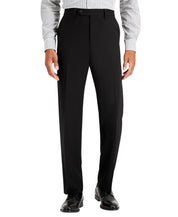 Nautica Mens Modern fit 2 Piece Suit 44 S Pants 38 / 30 Black Solid