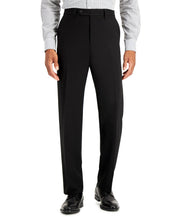Nautica Mens Modern fit 2 Piece Suit 46 L / 41 Waist Black Solid