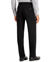 Nautica Mens Modern fit 2 Piece Suit 54 R / 43 Waist Black Solid