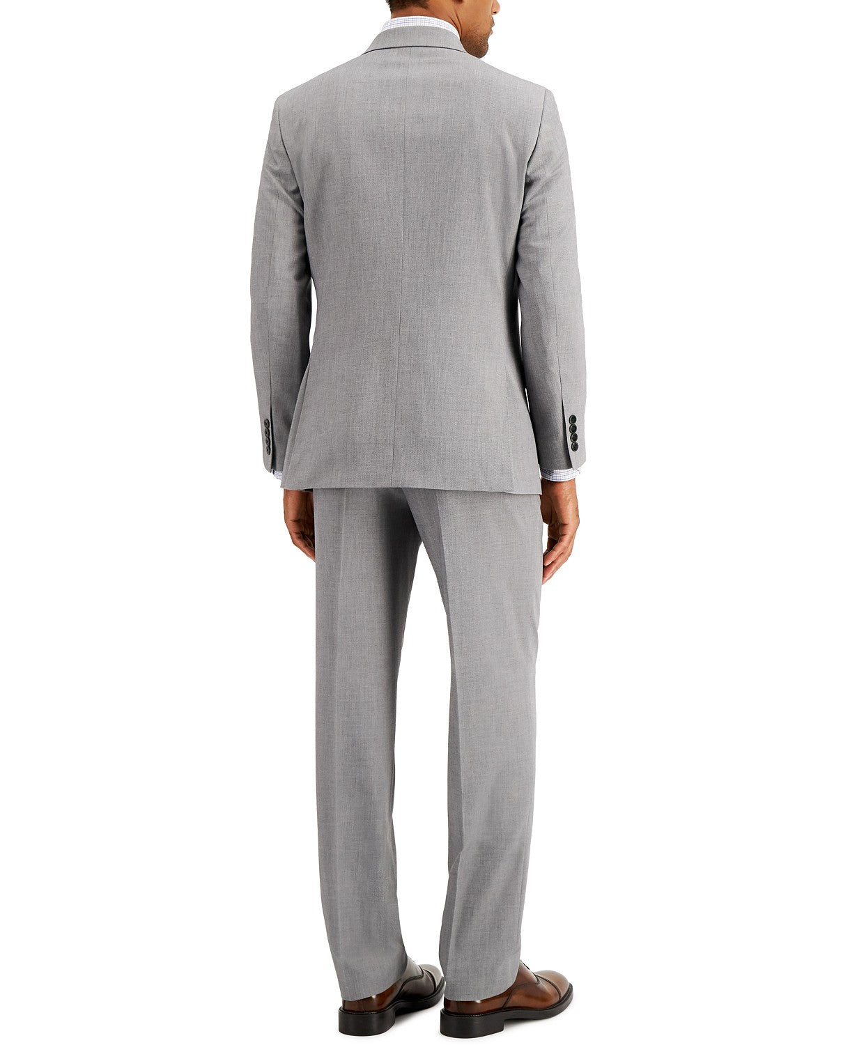 Nautica Mens Modern Fit Suit Jacket  38 Regular Light Grey N40070GAFF