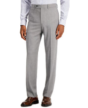 Nautica Mens Modern fit Dress Pants 40 / 29 Light Grey Solid Stretch