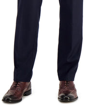 Kenneth Cole Mens Slim fit Dress Pants 34 / 30 Dark Blue