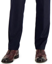 Kenneth Cole Mens Slim fit Dress Pants 30 / 32 Navy Blue Solid Stretch