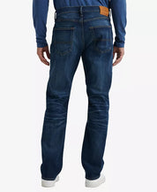 LUCKY BRAND Men's 223 Harrison Straight Fit Stretch Jeans 36 x 30 Blue Coolmax